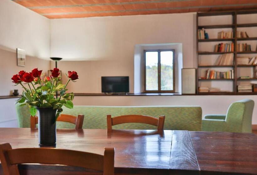 Апартаменты 2 спальни Вид на Бассейн, Antico Borgo La Torre Agriturismo