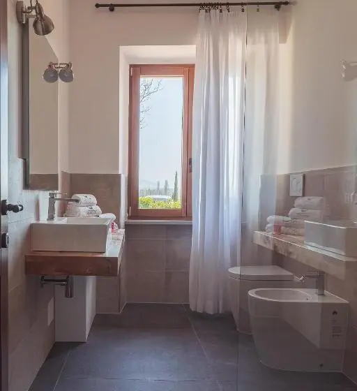 Huoneisto 1 Makuuhuone Pohjakerros, Agriturismo Querceto