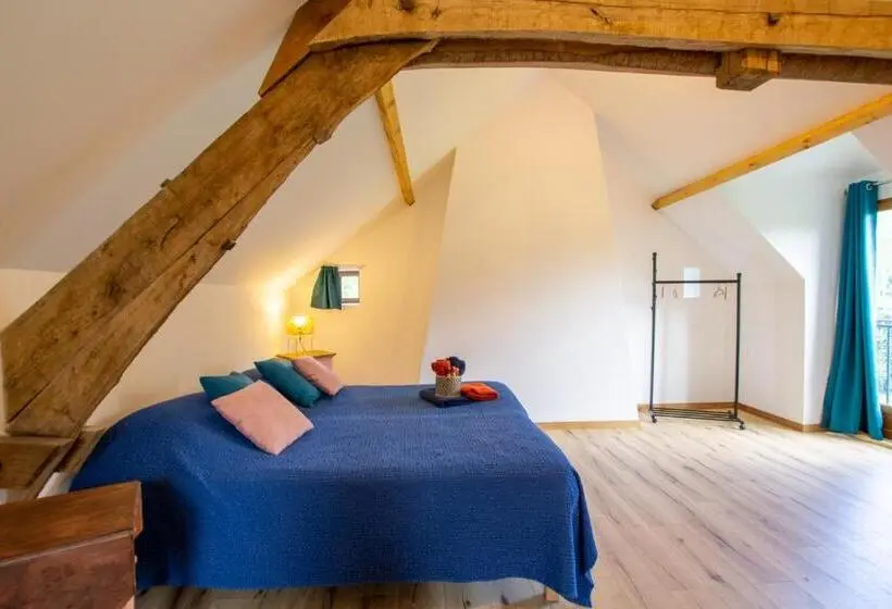 キングサイズベッドのスーペリアルーム, Gîte Et Chambres D Hôtes Les Terrasses De Gaumier
