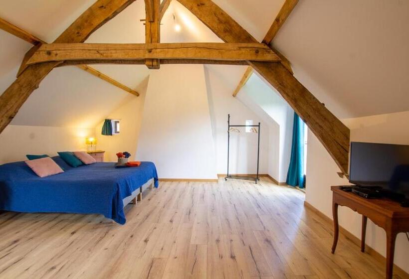 חדר סופריור עם מיטת קינג, Gîte Et Chambres D Hôtes Les Terrasses De Gaumier