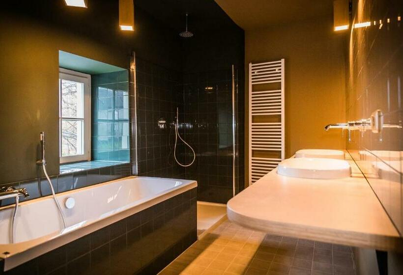 חדר דלוקס עם נוף, Landgoed Kasteel Limbricht