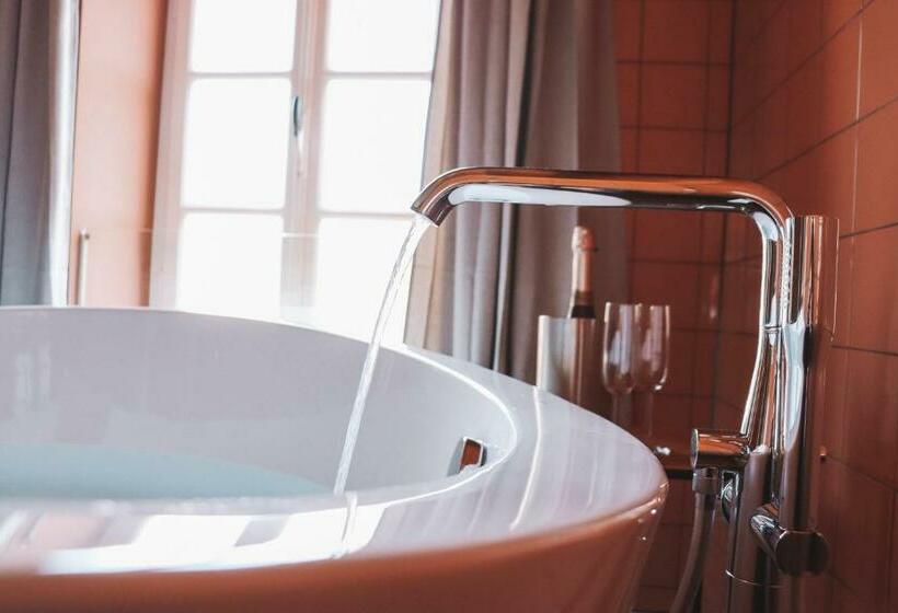 חדר דלוקס עם נוף, Landgoed Kasteel Limbricht