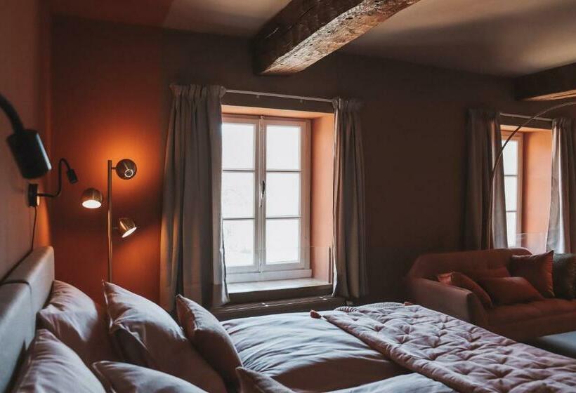 חדר דלוקס עם נוף, Landgoed Kasteel Limbricht