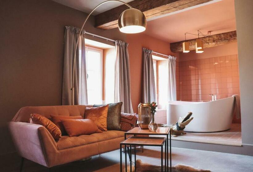 חדר דלוקס עם נוף, Landgoed Kasteel Limbricht