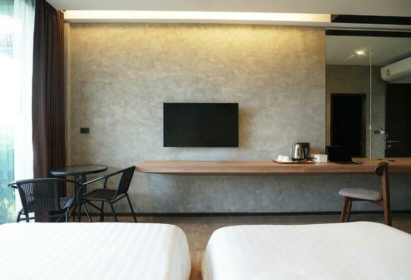 غرفة قياسية مطلّة علي الحديقة, Hug Jang Loei Garden & Resort