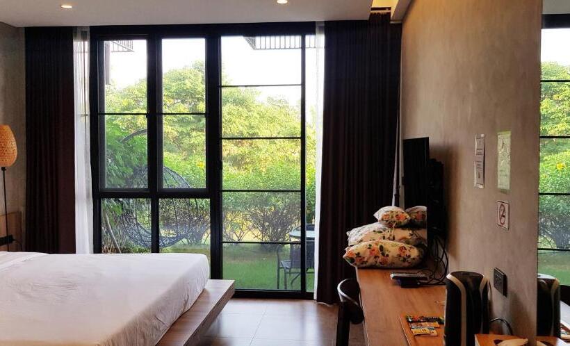 غرفة قياسية سرير كينج, Hug Jang Loei Garden & Resort