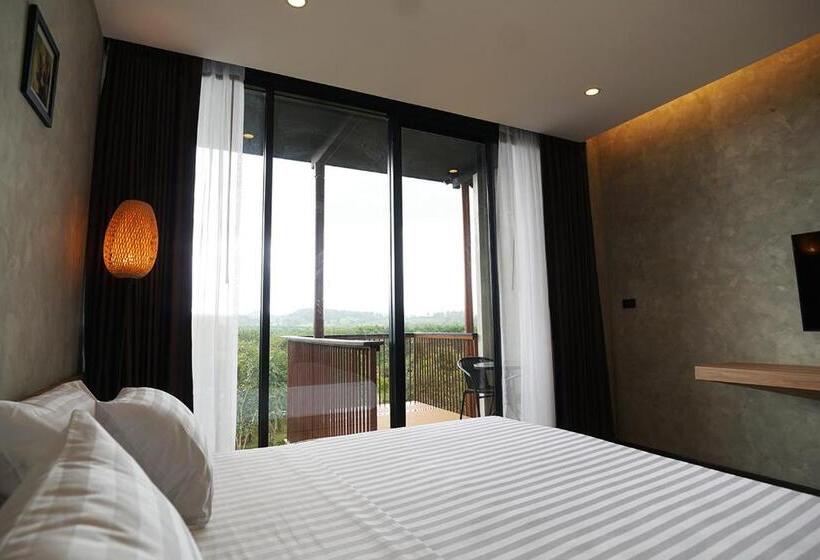 غرفة قياسية سرير كينج, Hug Jang Loei Garden & Resort