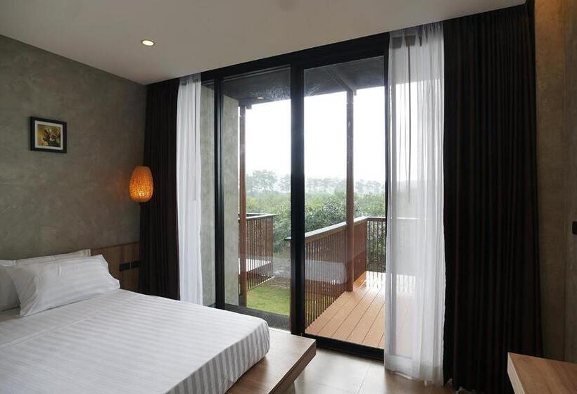 غرفة قياسية سرير كينج, Hug Jang Loei Garden & Resort