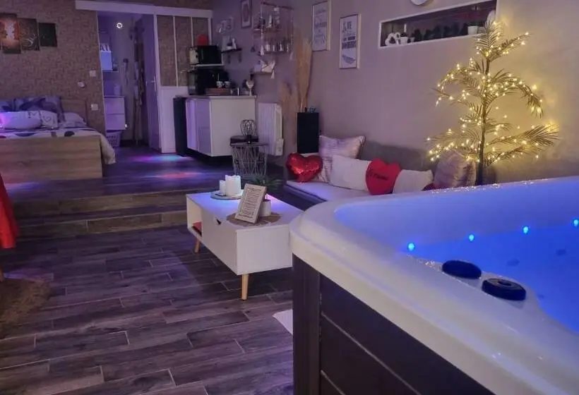 Standard-huone King-vuode, Chambres D Hôtes Avec Jacuzzi Privatif