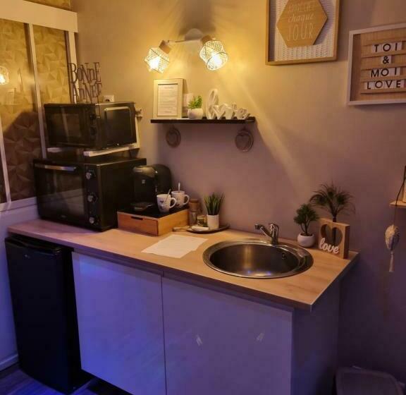 Стандартный Номер Кровать Кинг, Chambres D Hôtes Avec Jacuzzi Privatif