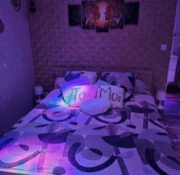 Pokój Standard Łóżko King Size, Chambres D Hôtes Avec Jacuzzi Privatif