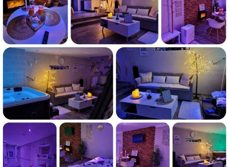 Pokój Standard Łóżko King Size, Chambres D Hôtes Avec Jacuzzi Privatif