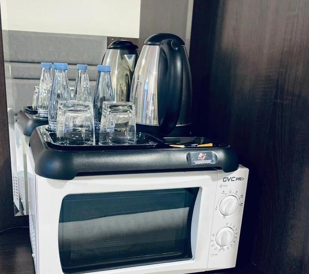 キングサイドベッドのスタンダードワンルーム, شقق عنوان المدينة للوحدات السكنية