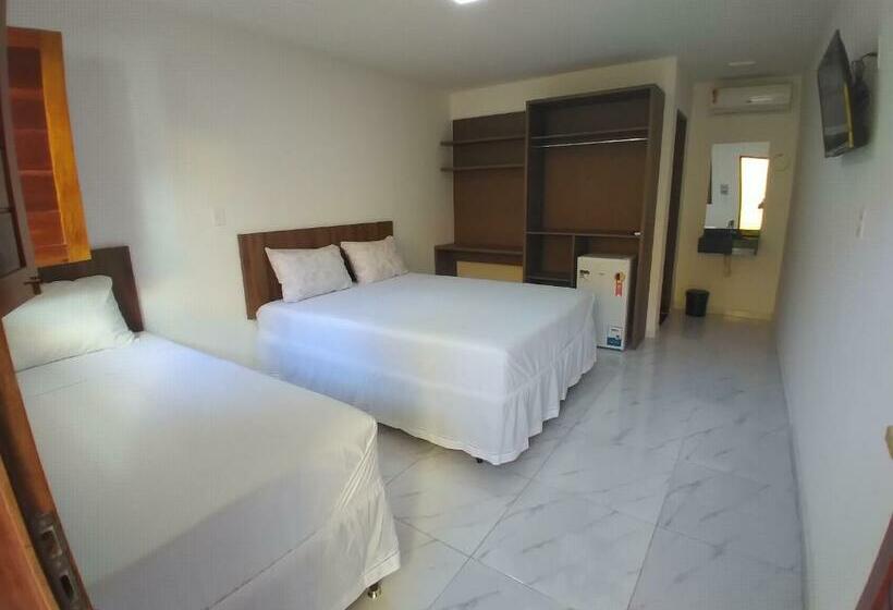 バルコニー付きスタンダードルーム, Viana Praia Hotel E Restaurante  Pontal Do Peba Piaçabucu