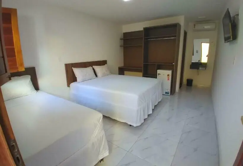 バルコニー付きスタンダードルーム, Viana Praia Hotel E Restaurante Pontal Do Peba Piaçabucu