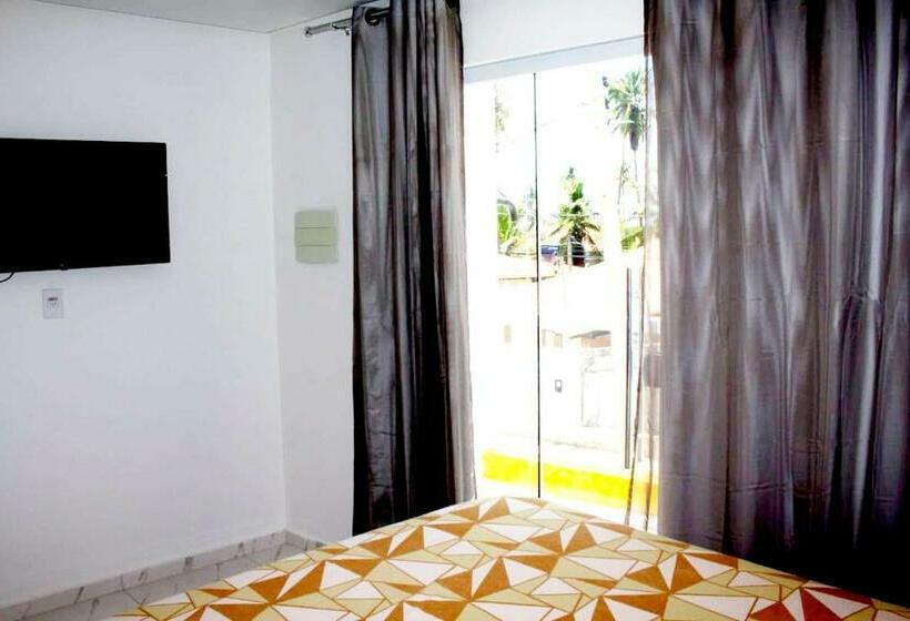 バルコニー付きスタンダードルーム, Viana Praia Hotel E Restaurante  Pontal Do Peba Piaçabucu