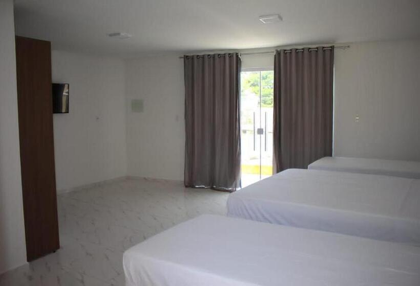 バルコニー付きデラックスルーム, Viana Praia Hotel E Restaurante  Pontal Do Peba Piaçabucu