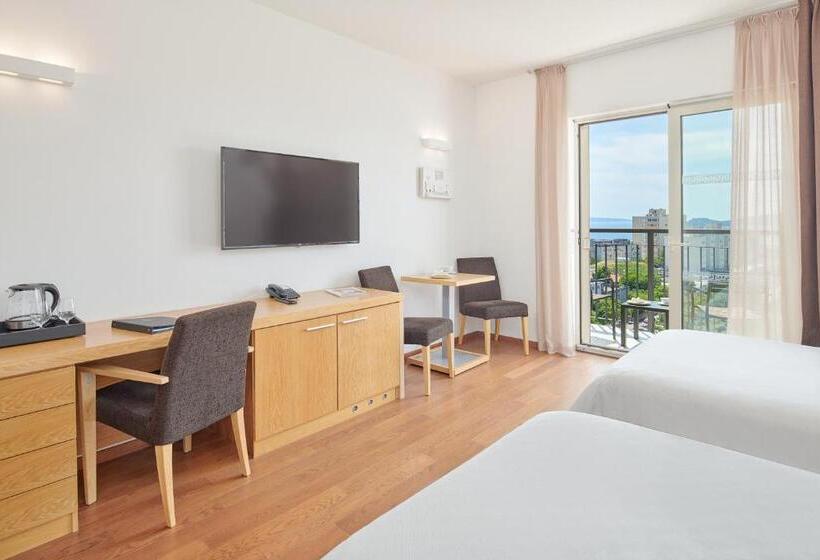 발코니가 있는 바다 전망 수피리어 룸, Dioklecijan Hotel & Residence