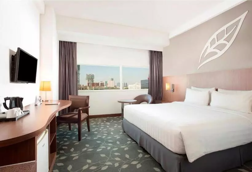 クイーンベッドのデラックスルーム, Swissbelinn Kemayoran
