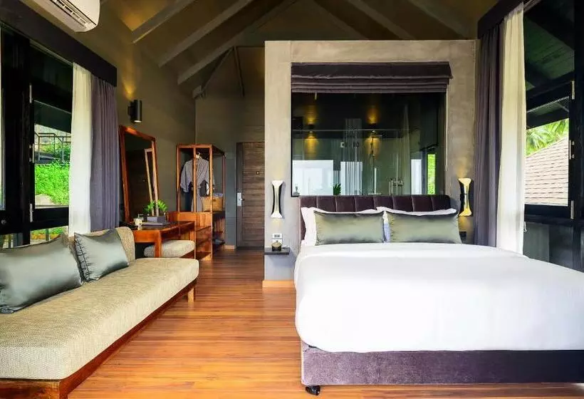オーシャンビューの１ベッドルームビラ, The Tarna Resort, Koh Tao
