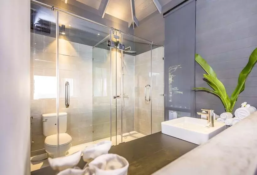 オーシャンビューの１ベッドルームビラ, The Tarna Resort, Koh Tao