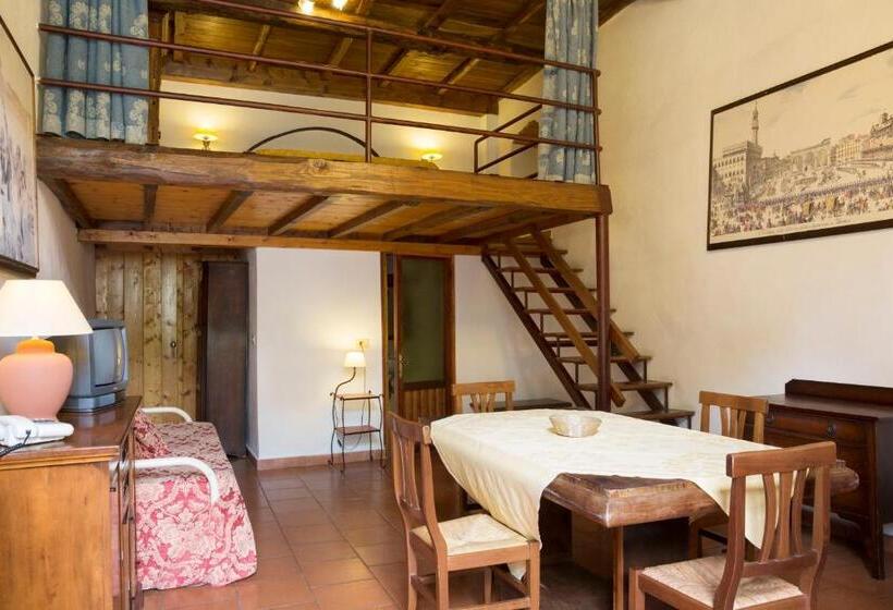 חדר דופלקס, Villa Grassina