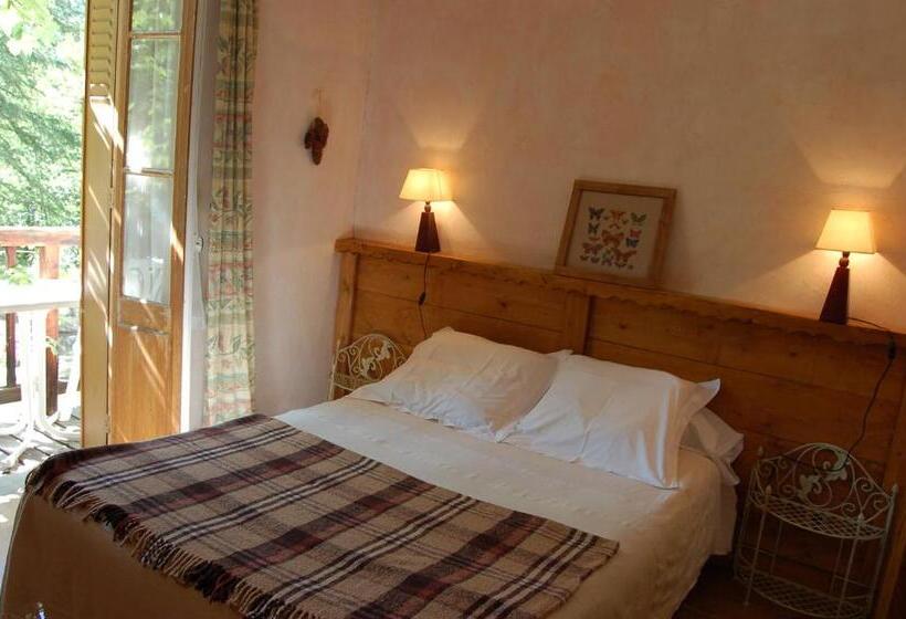 חדר סטנדרט עם מרפסת, Châlet Hôtel D Ailefroide