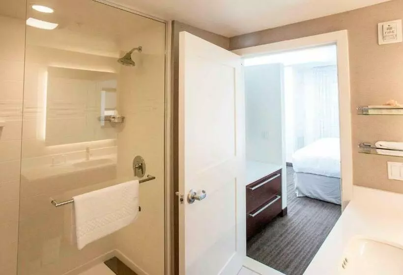 キングサイドベッドのスタンダードワンルーム, Residence Inn By Marriott The Bronx At Metro Center Atrium