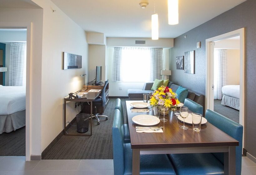 סוויטת 2 חדרי שינה, Residence Inn By Marriott The Bronx At Metro Center Atrium