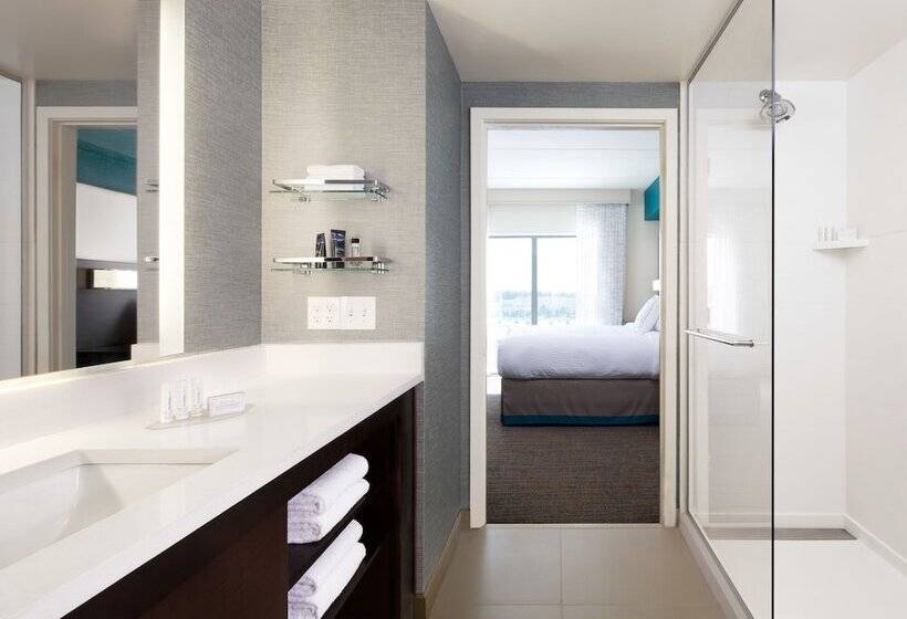 סוויטת 2 חדרי שינה, Residence Inn By Marriott The Bronx At Metro Center Atrium