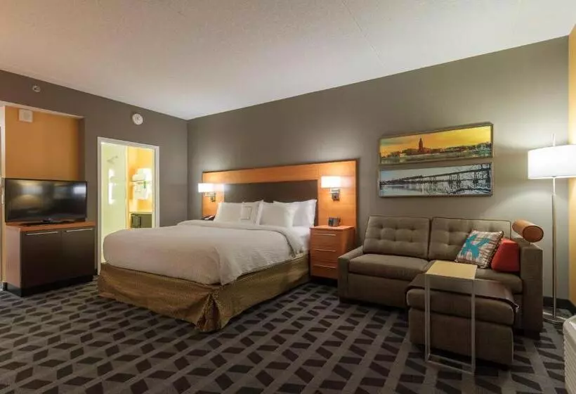 ダブルベッドのスタンダードスタジオ, Towneplace Suites By Marriott Belleville