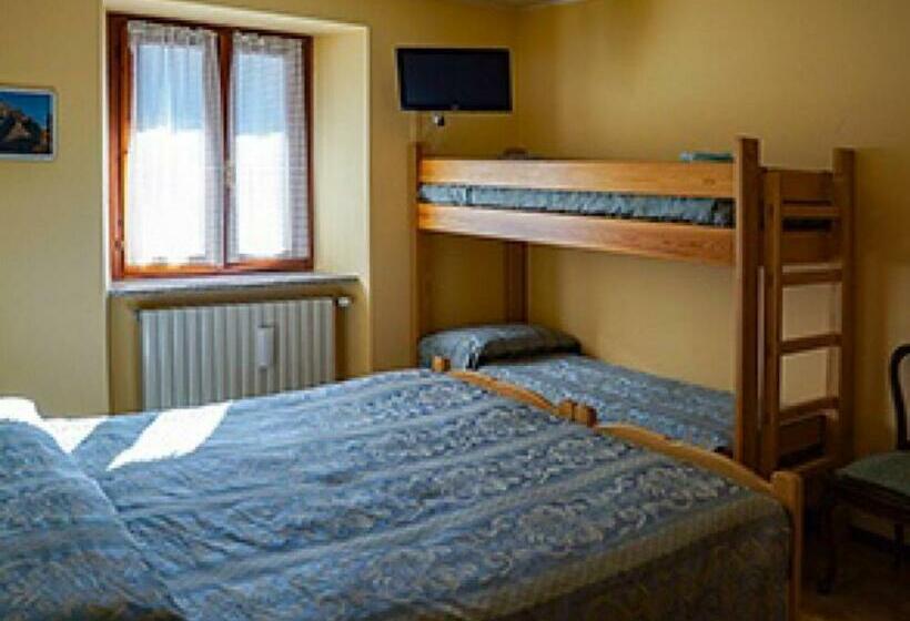 经典四人房间, Albergo Ristorante Sole