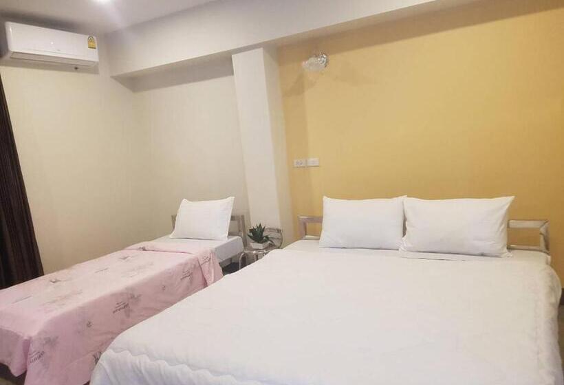 Appartement met 1 Slaapkamer en Balkon, Dd Residence Sai5 Salaya ห้องพัก ดีดี สาย5 ศาลายา