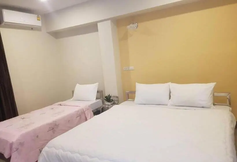 バルコニー付き１ベッドルームアパートメント, Dd Residence Sai5 Salaya ห้องพัก ดีดี สาย5 ศาลายา