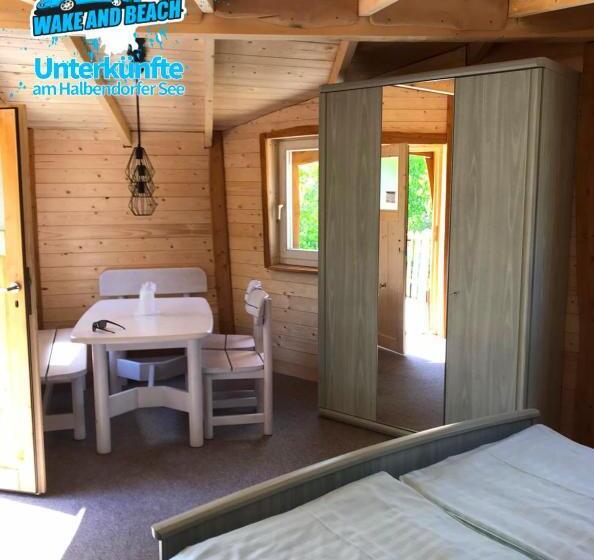 בית, חדר שינה 1, Unterkünfte Bei Wake And Beach Am Halbendorfer See