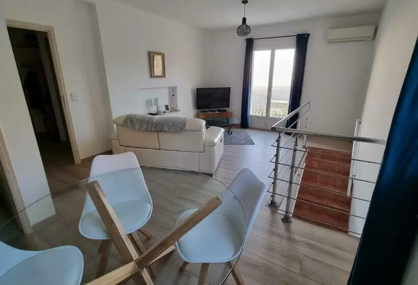 オーシャンビュースタンダードルームバルコニー付き, Casa Di Vadella