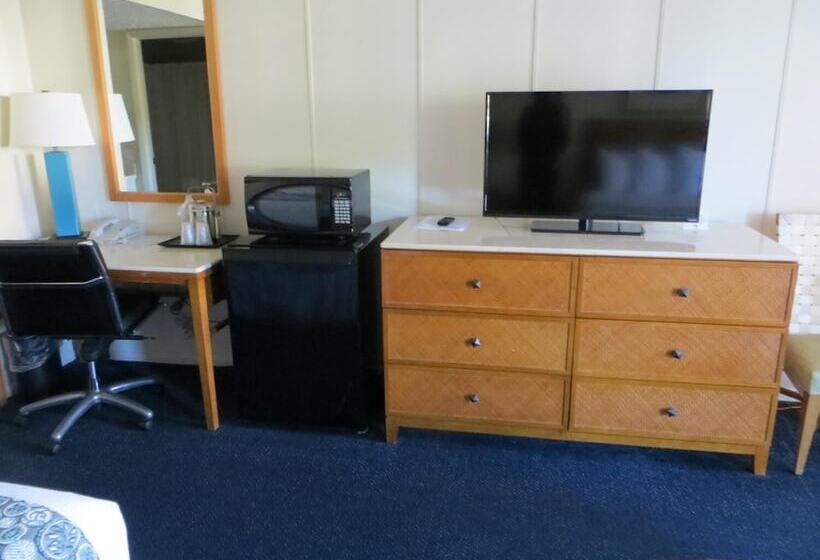 חדר סטנדרט שתי מיטות זוגיות, Central Motel  Inverness