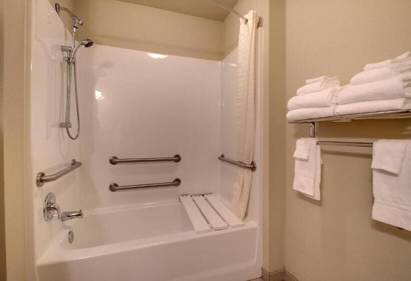 غرفة قياسية سرير كينج لذوى الإحتياجات الخاصة, Cobblestone Inn & Suites   Schuyler