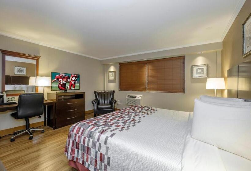 디럭스 룸 킹사이즈 침대, Red Roof Inn And Suites Herkimer