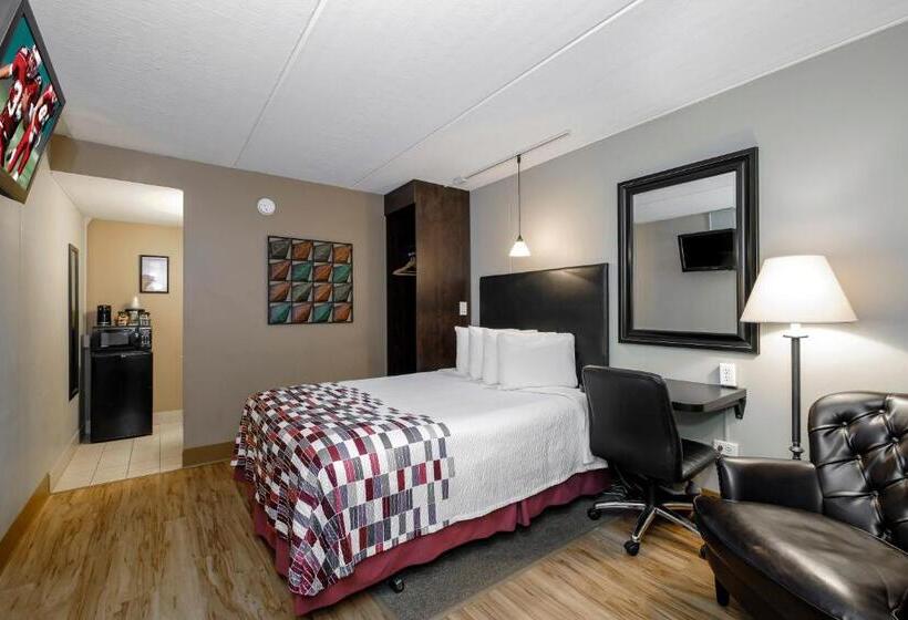 복층 룸 퀸 침대, Red Roof Inn And Suites Herkimer