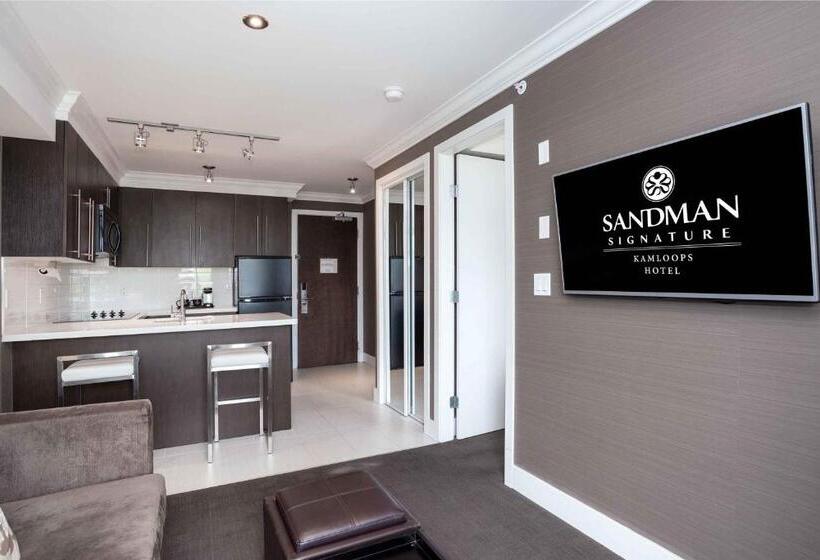 Suite Kingsize Bett, Sandman Signature Kamloops