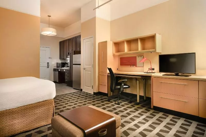 キングサイドベッドのスタンダードワンルーム, Towneplace Suites By Marriott Houston Westchase