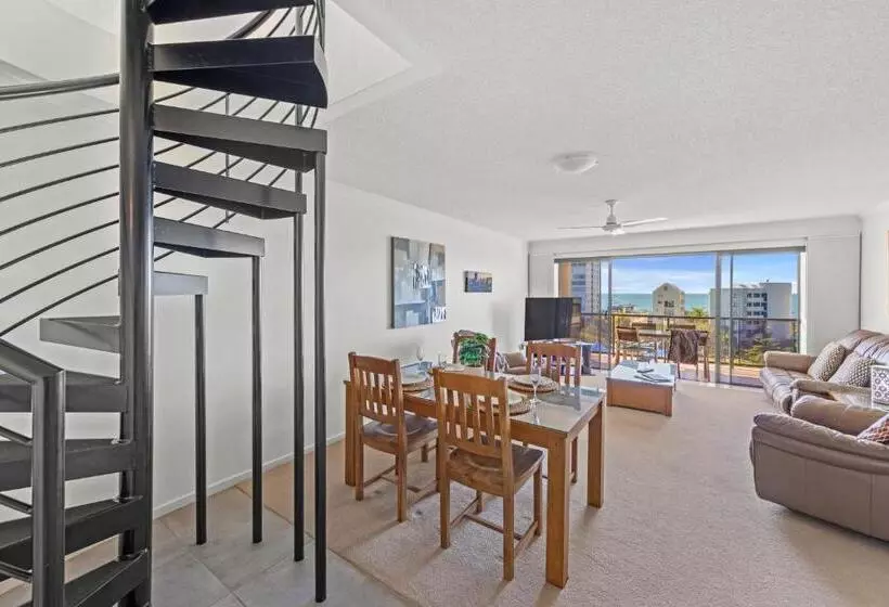 テラスつきの２ベッドルームアパートメント, The Mirage Resort Alexandra Headland