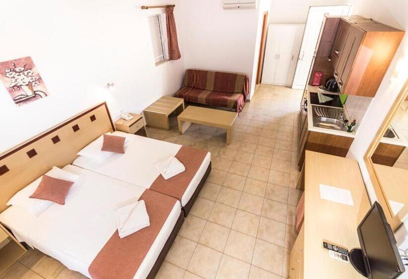 شقة غرفة واحدة, Lindos Blue Sky