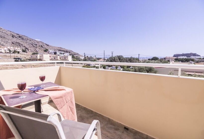 شقة غرفة واحدة, Lindos Blue Sky