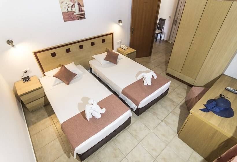 شقة غرفتين, Lindos Blue Sky