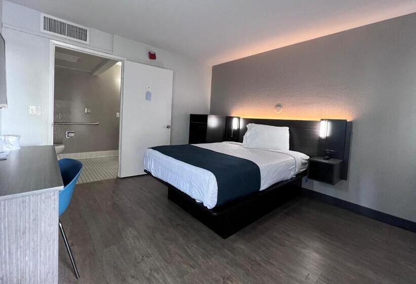 اتاق استاندارد برای معلولان, Motel 6 Bakersfield, Ca  South