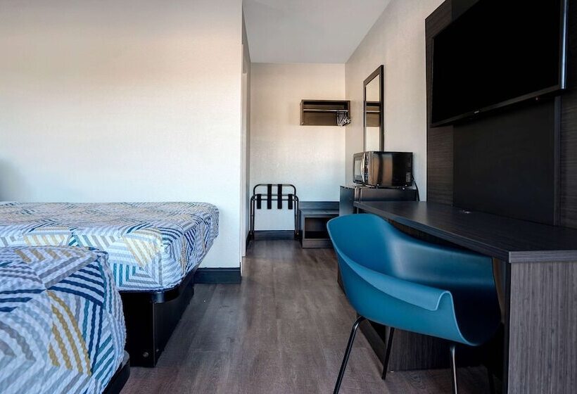 غرفه قياسيه سريرين مزدوجين, Motel 6arcata, Ca Cal Poly Humboldt