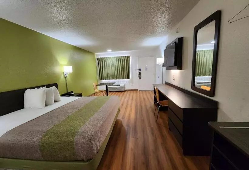キングサイズベッドのスタンダードルーム, Motel 6 Baytown, Tx Baytown East