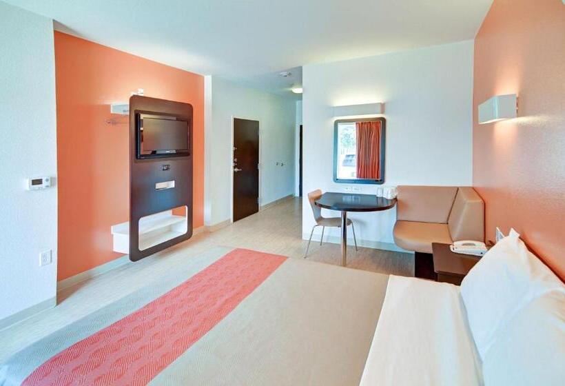 适合残疾人使用的标准间, Motel 6roanoke, Tx  Northlake  Speedway